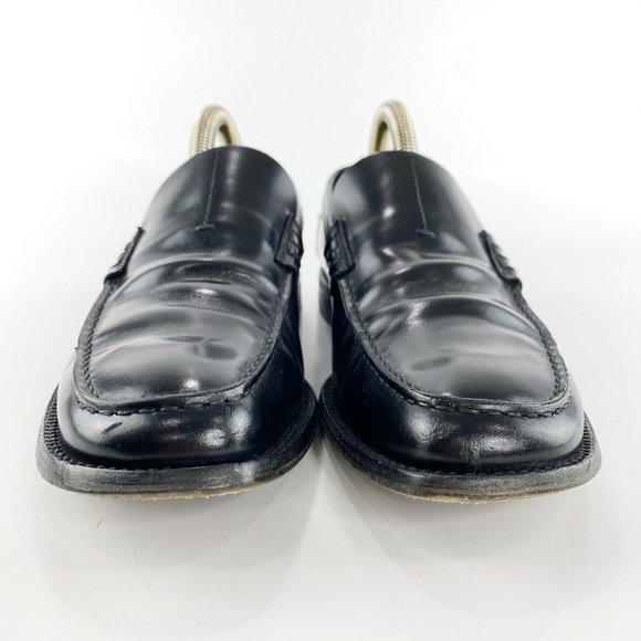 Prada Men Loafer Dress Shoes 2D0150 Black ITALY - Picture 6 of 11